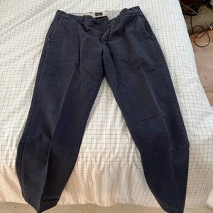 J Crew Navy Broken In Chinos